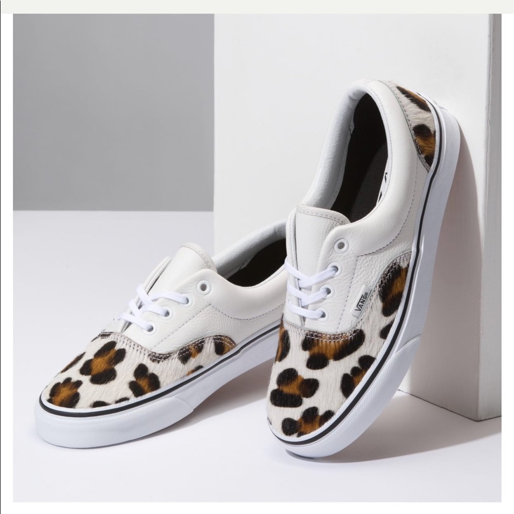 Calf Hair Era Vans